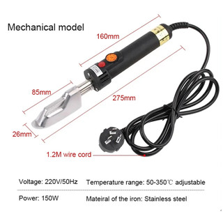 Bàn Là Ủi Da Mini Cầm Tay - Điều Chỉnh Nhiệt Độ, Dùng Cho Quần áo Và Giày Da - Nhỏ Gọn Tiện Lợi