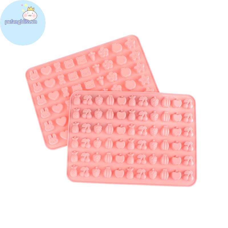 Pufangbliss 1 Loại Sugarcraft Khuôn Silicon DIY Gummy Động Vật Fondant Chocolate Kẹo Khuôn Bánh Nhựa Nghệ Thuật Nướng Bánh Trang Trí Dụng Cụ VN