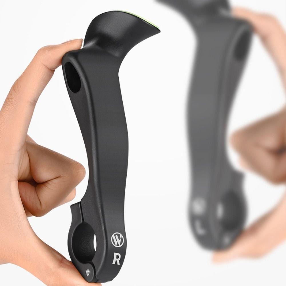 NEWIDEA Phó Tay Cầm, Tay Lái Xe Đạp Chống Trơn Trượt Màu Đen, Sừng Bò Nylon MTB Xe Đạp Đường Bộ Phụ Kiện Xe Đạp