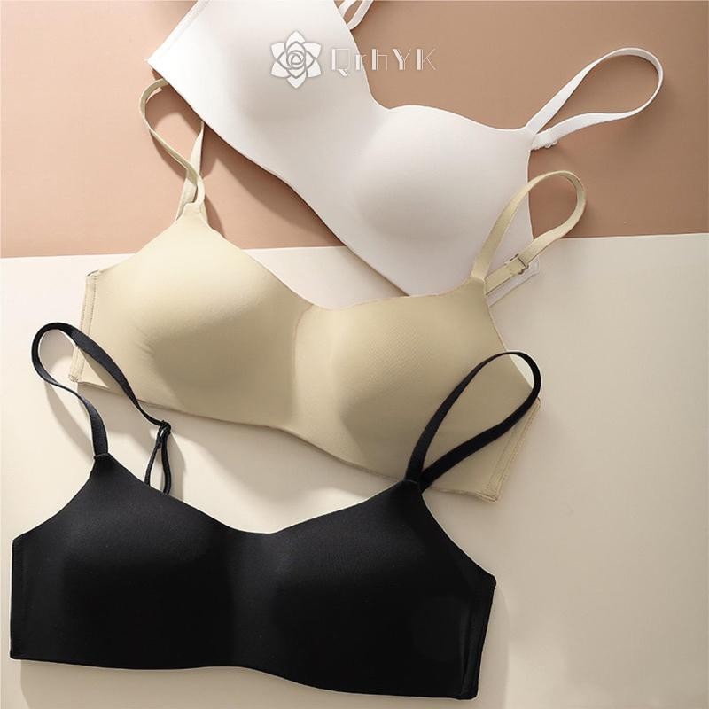 Qrhyk Liền Mạch Áo Ngực Nữ Nhỏ Tập Hợp Push Up Bralette Đồ Lót Mới