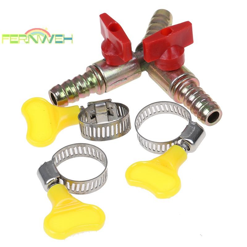 [Fernweh] Van tắt 3 chiều loại Y có kẹp Fitg Vòi nhiên liệu Barb 10MM [MỚI]