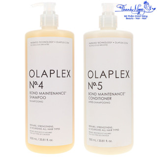 Dầu gội xả phục hồi tóc hư tổn Olaplex No.4 - No.5 1000mlx2 [ TN ]