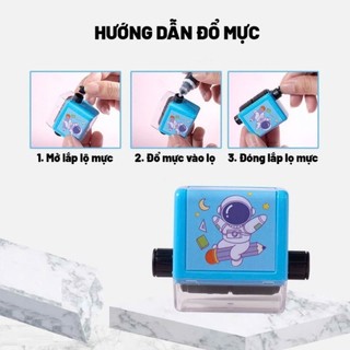 [Kho sỉ] Con Lăn Toán Học Máy In Thông Minh Tạo Phép Tính Cộng, Trừ, Nhân, Chia Cho Bé Học Toán Happykids