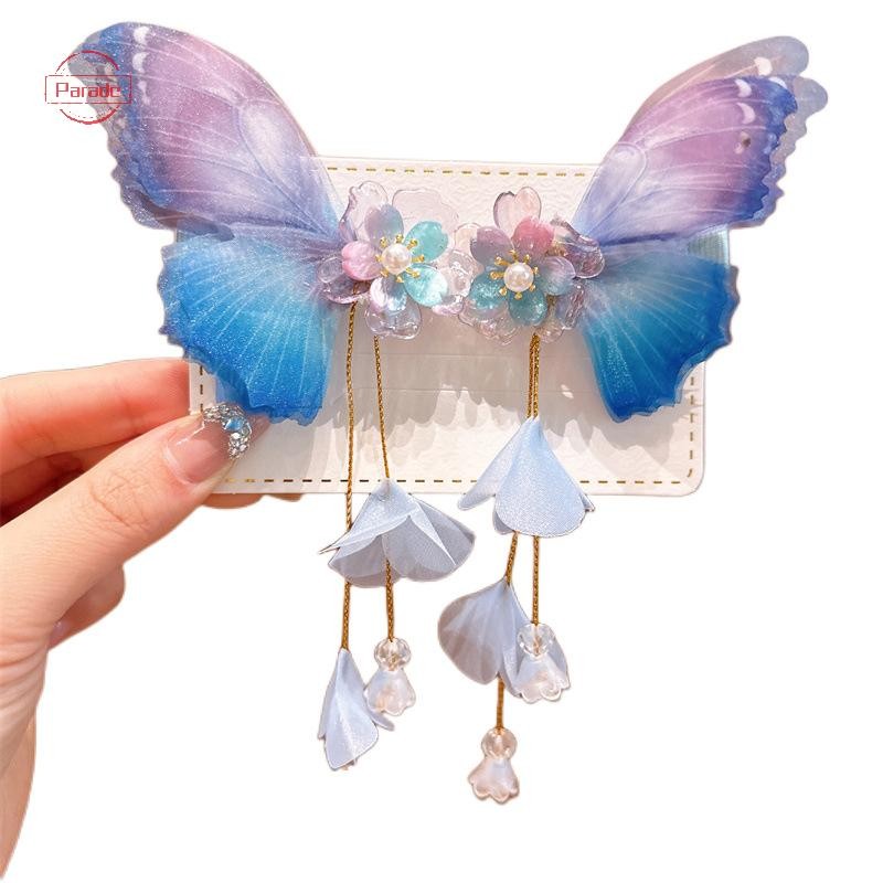 Cuộc Diễu Hành 2 Chiếc Phong Cách Trung Hoa Truyền Thống Đa Tóc Kẹp Tóc Trẻ Em Vintage Bộ Trẻ Em Phụ Kiện Tóc VN