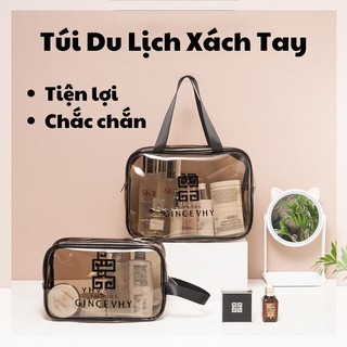 Túi Đựng Mỹ Phẩm Trong Suốt size lớn Chống Nước,Túi Đựng Đồ Trang Điểm Du Lịch Thời Trang Nữ