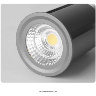 Bóng đèn LED Spotlight Siêu sáng COB E27 9W 12W 15W 20W 25W 220V Vỏ đen Spotlight Trắng lạnh / trung tính / ấm / ba màu Ánh sáng