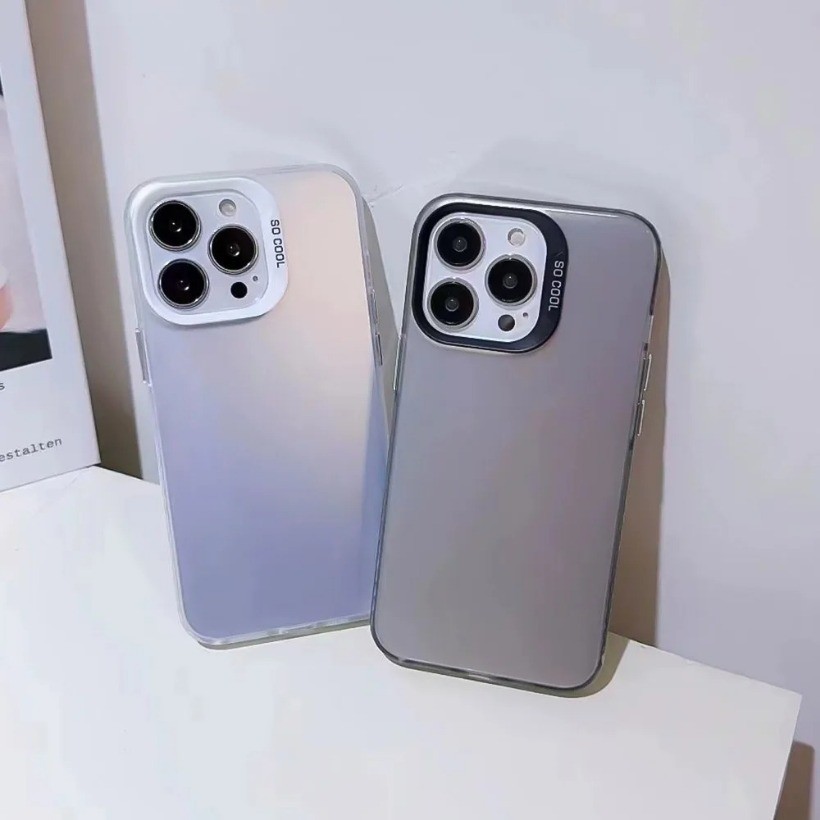Dành Cho Samsung Galaxy A73 5G Ốp Lưng Samsung SM-A736B Ốp Lưng Điện Thoại Laser Kim Loại Sang Trọng Màu Cực Quang Chống Sốc Ốp Lưng