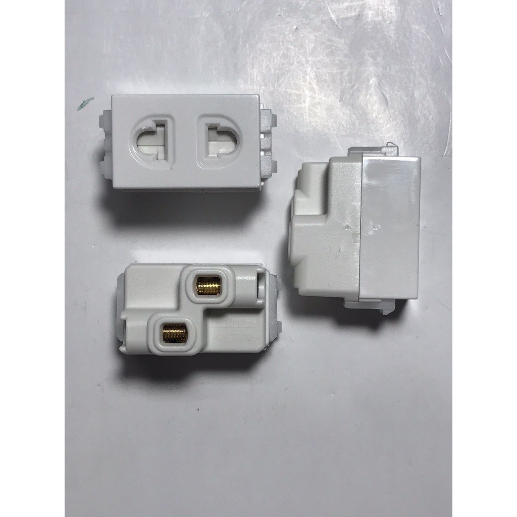 Hạt ổ cắm đa năng Sino Vanlock,hạt ổ cắm đơn,đôi hai chấu, ba chấu Sino Vanlock,hạt ổ đơn, hạt ổ đơn,ổ cắm điện hai chấu