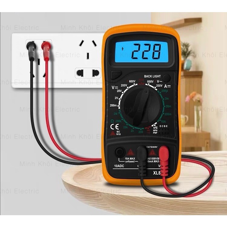 Đồng hồ vạn năng điện tử XL830L,đồng hồ đo điện áp XL830L,đồng hồ số vạn năng XL830L,đồng hồ đo điện tử,vạn năng kế