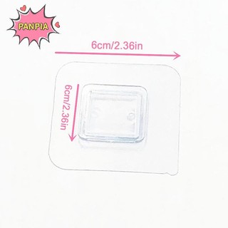 Pnpia 1 Cái Móc Treo Tường Tự Dính Trong Suốt Dây Kệ Treo Tường Miếng Dán Cố Định Bên Miếng Dán Cho Nhà Bếp Phòng Tắm Tiện Ích Boutique