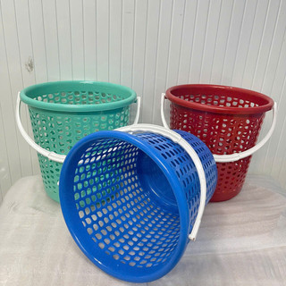 Sọt Tròn Có Quai Xách Đa Năng 25x26cm - Nhựa Đại Triển