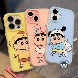 Ốp Điện Thoại Crayon Shin-chan Dễ Thương Cho iQOO Z11X Z10 Z10X Lite Ultra Z9S 5G 4G Phim Hoạt Hình Ngộ nghĩnh Vỏ Mèo Kitty Pom Purin Màu Kẹo Vỏ Mềm Chống Sốc