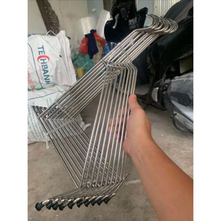 Móc treo tường lồng chim, móc treo lồng chim chất liệu inox cứng cáp