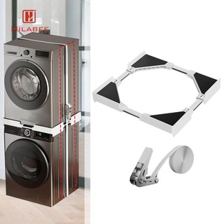 Bộ xếp chồng máy sấy máy giặt Phạm vi điều chỉnh 45 cm-71 cm Chống trượt Tiết kiệm không gian ổn định Dễ dàng lắp đặt Đa năng