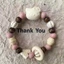 SQ Hoạt Hình Dễ Thương Hello Kitty Vòng Tay Gốm Học Sinh Bé Gái Trang Phục Phụ Kiện Quà Tặng Ngày Lễ Tình Nhân Cho Bạn Gái