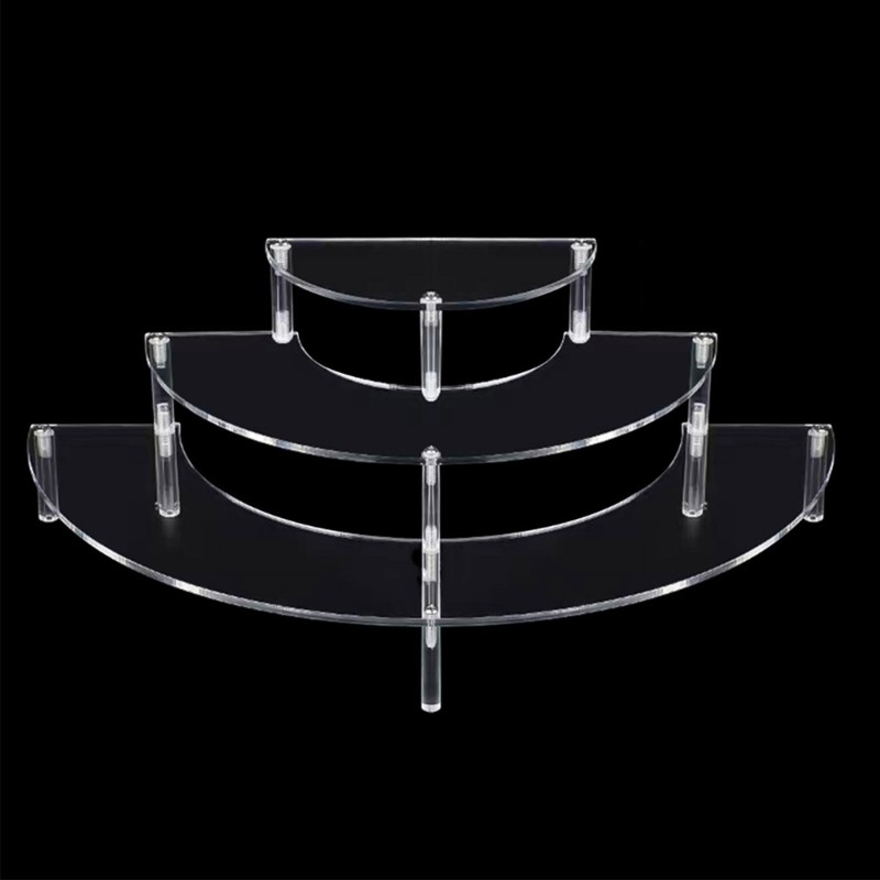 KIKIN Multi Tiers Acrylic Risers dành cho và sưu tập bánh cupcake Giá đỡ