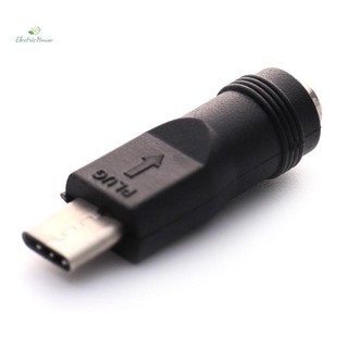 [Nhà Điện] Bộ Chuyển Đổi Nguồn 5.5x2.1mm Jack Nữ Sang USB Type C Nam Kết Nối mới
