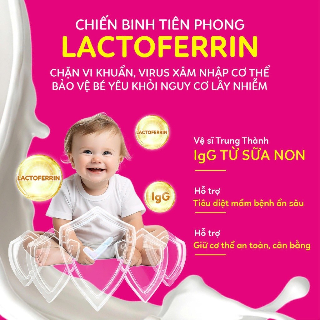 Sữa Hoàng Gia Úc Lactoferrin Formula Milk BB-12 ROYAL AUSNZ Hỗ Trợ Tăng Cường Hệ Miễn Dịch Cho Trẻ 100g