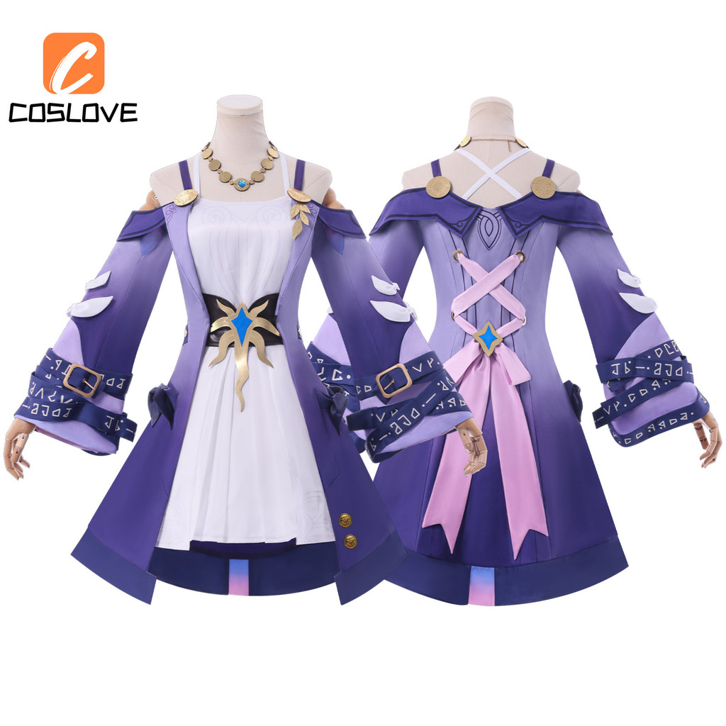 Cosplay Outfit Full Set - Nhân Vật Cyrene từ Honkai Star Rail, Thiết Kế Áo Dài và Đầm cho Nữ