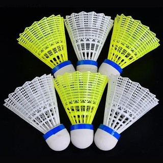 Cầu lông cầu lông bằng nhựa Ssvn 1 Cầu lông Nylon dành cho học sinh màu vàng trắng.