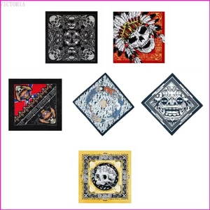 Vic Gothics Skull Headwrap Khăn Turban Bandannas Cho Lễ Hội Ngày Lễ Trang Phục