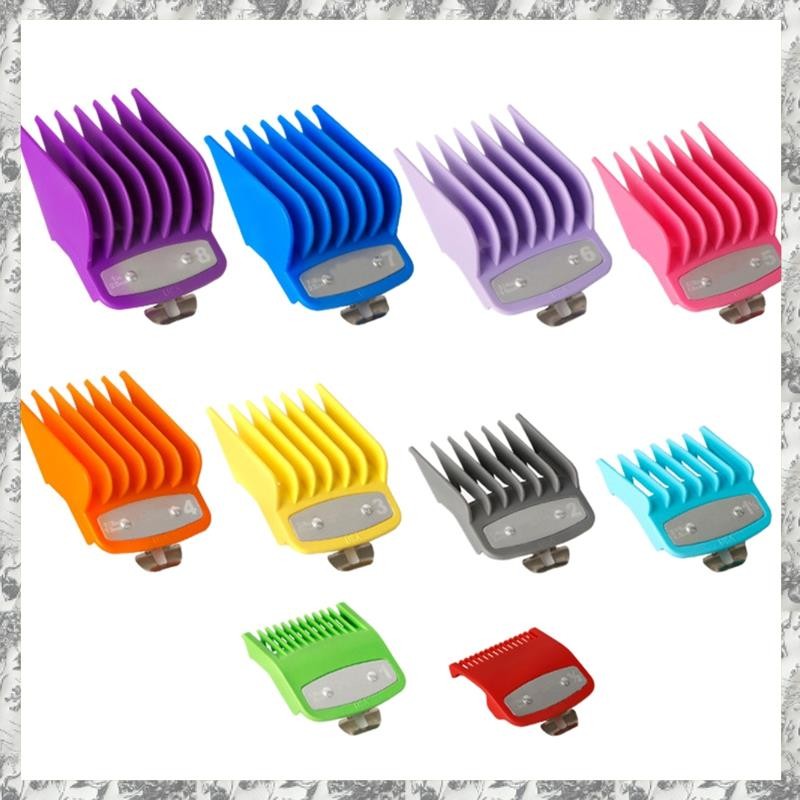 [D E O K] 10 chiếc Clipper Guards cho Clipper, Hướng dẫn cắt tóc màu ...