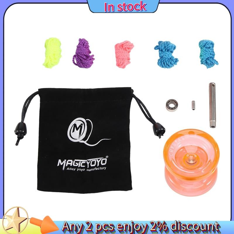 Magicyo K2 Plus Crystal Responsive Yoyo, Yo-Yo đa năng thay thế vòng bi không phản hồi cho trung gian