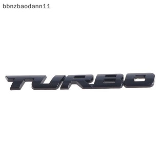 [Bbnzdd] 3D Chữ Kim Loại Turbo Xe Máy Biểu Tượng Huy Hiệu Miếng Dán Trang Trí Bên Cạnh BVAH