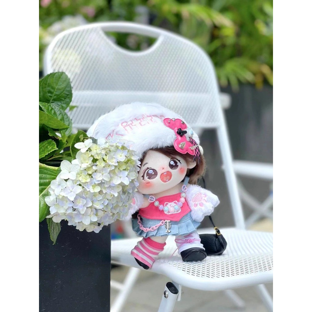 20cm Cotton Búp Bê Nóng Bé Gái Phù Hợp Với Quần Áo Bé Gái Búp Bê Dễ Thương Quần Áo Búp Bê Trang Điểm Thuộc Tính