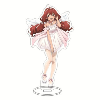 Móc Khoá, Mô Hình Standee Anime Thất Nghiệp Chuyển Sinh Rudeus Erisu Sylphiette Anime Trang Trí Bàn Học, Làm Việc