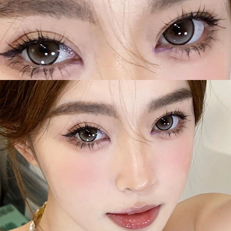 COD -100°~-800🔥Kính áp tròng màu🔥 Kính áp tròng nửa năm kính áp tròng 14.0mm/14.2mm/14.5mm 1003
