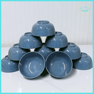 Combo 10 Chén ăn cơm nhựa melamine nhiều màu không vỡ loại tốt - Phương Trang