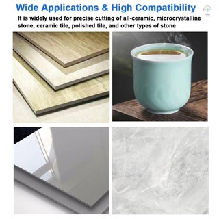 Lưỡi cưa kim cương 125mm với thiết kế kết cấu lưới Đĩa cắt đá cẩm thạch bằng gốm cao cấp cho dụng cụ cắt đá cẩm thạch Máy mài góc