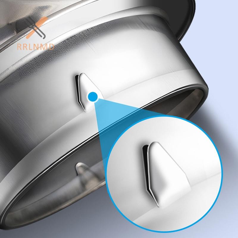 Rrlnmd Nắp thép không gỉ cho lỗ thông gió tường, ống thông gió tròn hệ thống HVAC, máy sấy