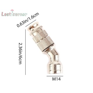 Lostcorner 1 Vòi phun nguyên tử bằng đồng thau Khoảng cách có thể điều chỉnh Máy làm sạch thuốc làm sạch nông nghiệp Điện er Vòi phun mới