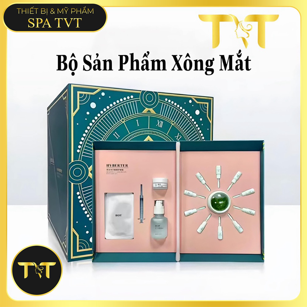 Bộ Xông Mắt , Nước Xông Mắt 1000ml Cho Máy Xông Mắt Nóng Lạnh, Hỗ Trợ Thư Giãn Mắt