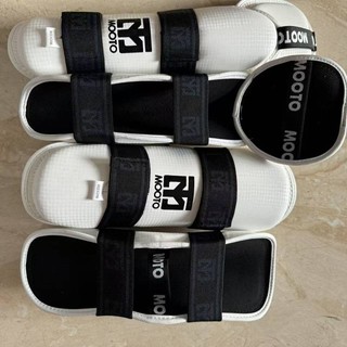 Taekwondo One-Piece Arm Guard Lengthened Elbow and Leg Guard Thickened Sanda Fight Children's Adult Competition Training Protective Gear t7EQ