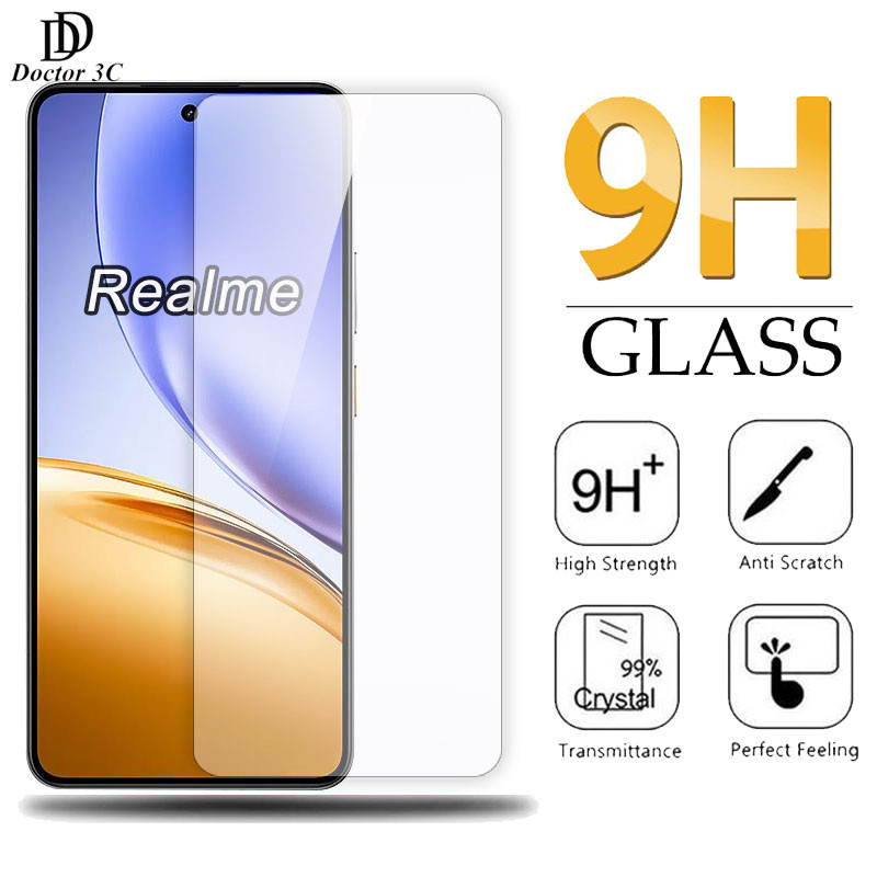 Kính cường lực bảo vệ toàn màn hình cho Realme P3 P3x GT 7T 7 Neo7 SE 7X 15 15T 15X 14T 14 14X 13 13+ 12 12+ 12X 11 11X 10 9 9i 8 Pro+ Plus 5G 4G 2025