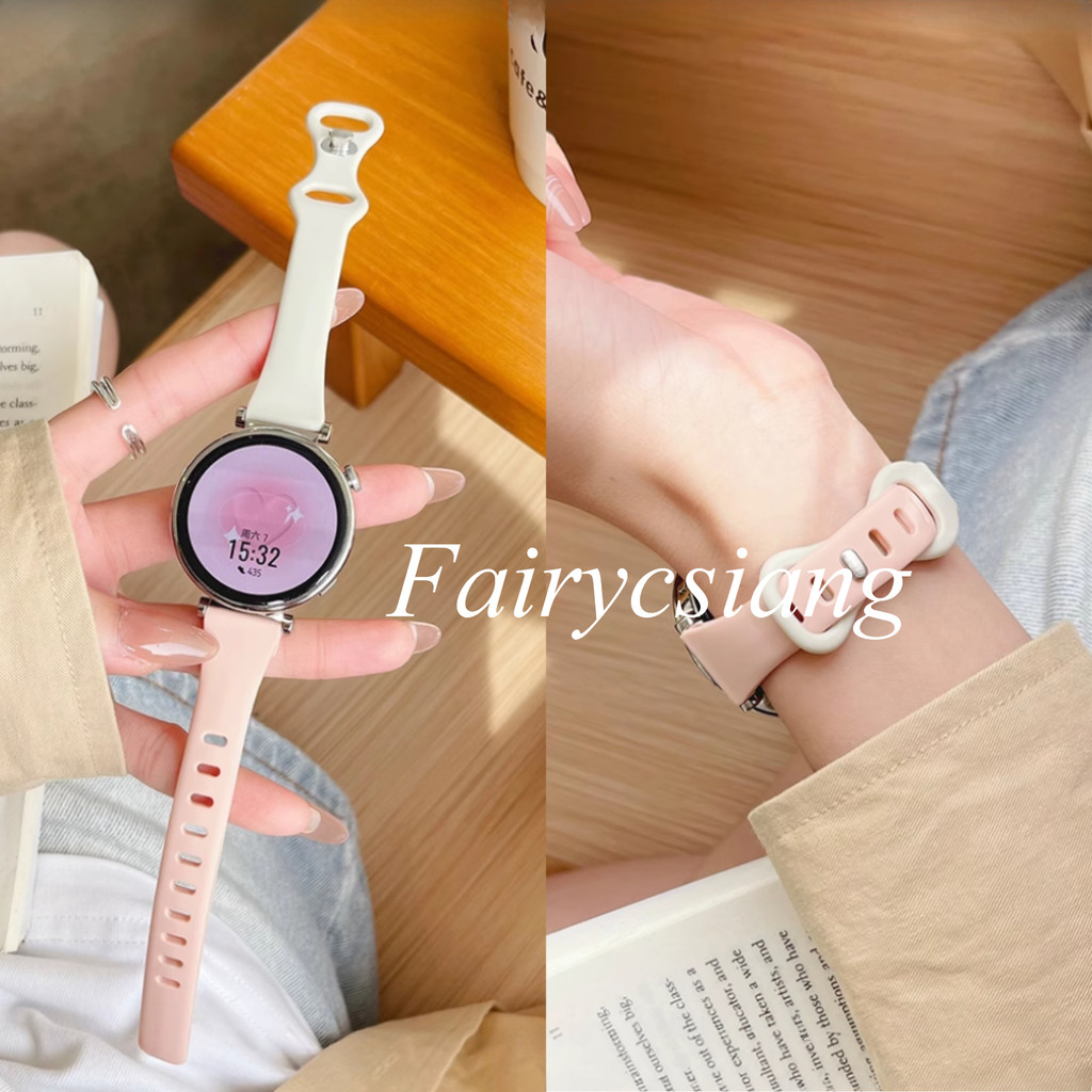 Dây đeo silicon mỏng 18mm 20mm 22mm cho Samsung Galaxy Watch 7 FE 6 5 4 44 40mm 6Classic 43 / 47mm GearS3 Vòng đeo tay