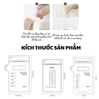 Túi Trữ Sữa Misuta Có Vòi Bảo Quản Sữa Khi Đi Du Lịch Chất Liệu An Toàn Thiết Kế Miệng Túi To Dễ Đổ Sữa