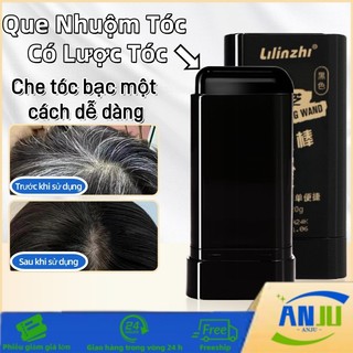 Lược Nhuộm Tóc Di Động, Tiện Lợi, Chống Mồ Hôi, Tô Màu Tóc Nhanh, Không Phai Màu, Che Tóc Xám
