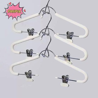 Pnpia Chống Trơn Trượt Quần Áo Móc Treo Quần Giá Hộ Gia Đình Ngăn Xếp Tiết Kiệm Không Gian Quần Áo Móc Treo Cho Áo Khoác Quần Đầm Boutique