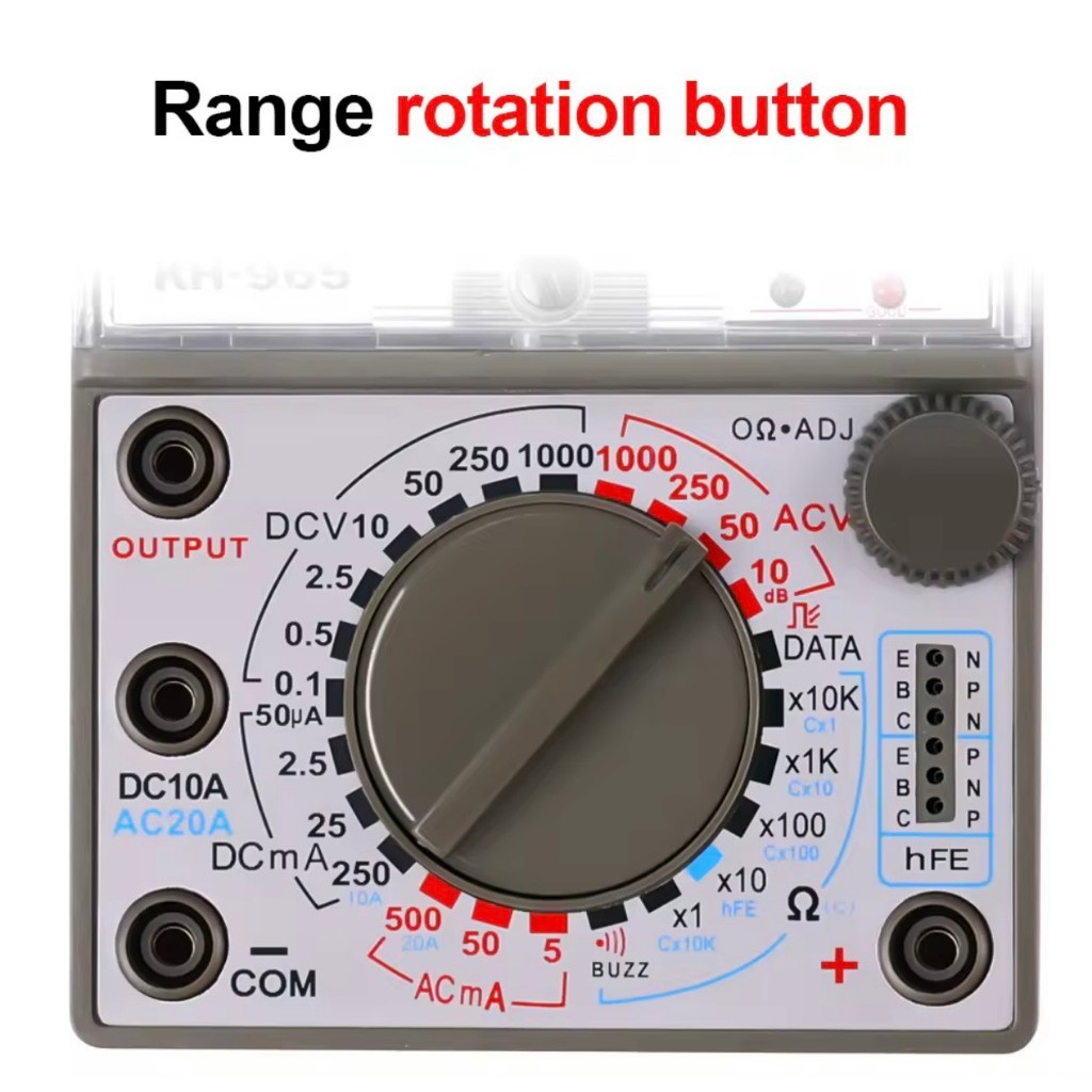 Đồng hồ vạn năng Samwa KH-965 tặng kèm pin,đồng hồ điện tử,máy đo vạn năng,đo điện,đồng hồ đa năng đo điện trở,đồng hồ