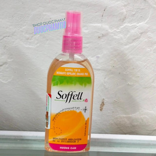Xịt chống muỗi SOFFELL Chai 80 ml Hương hoa,hương cam Duy trì hiệu quả xua muỗi 8 giờ