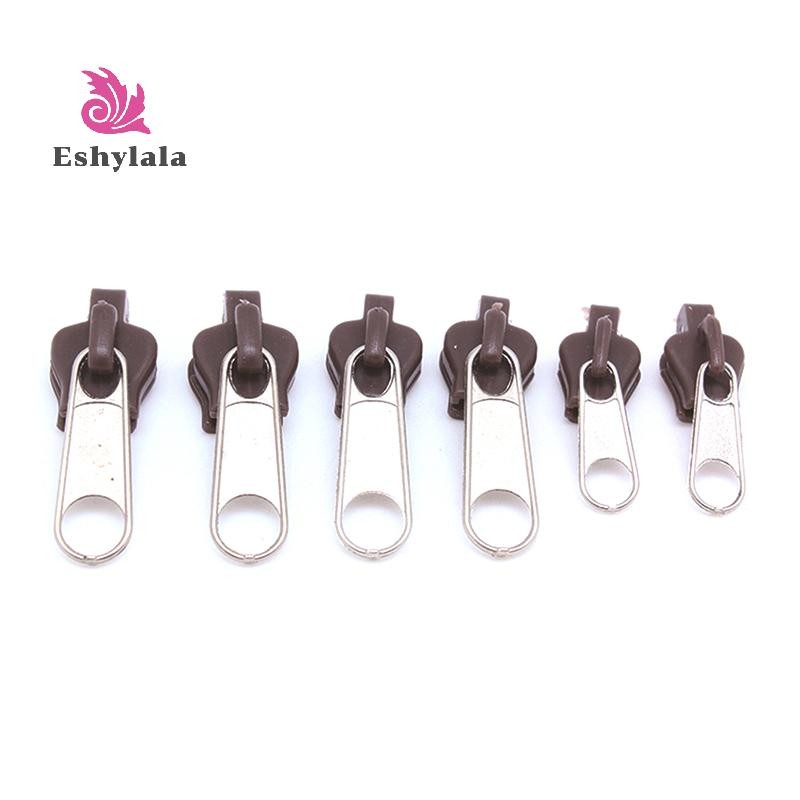 6 Chiếc Dây Kéo Đa Năng Sửa Chữa Dây Kéo Bộ Dụng Cụ Sửa Chữa Thay Thế Khóa Kéo Thanh Trượt Cho DIY May [MỚI]
