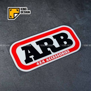 Vua Xe Miếng Dán ARB 4x4 Off-Road Phản Quang Xe Hơi Miếng Dán Vi Phân Khóa Ốp Lưng Cảnh Báo Ký Miếng Dán Chống Thấm Nước Không Phai Màu