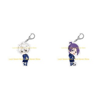 Blue lock  TV football Anime Official character You Hiori Yoichi Isagi cute Acrylic keychain Bag pend