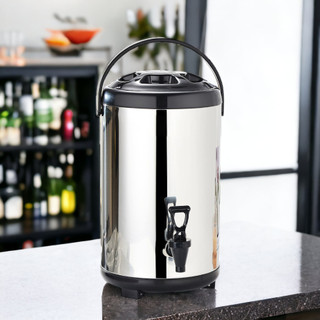 Bình ủ trà giữ nhiệt Inox 304 cao cấp, bình đựng nước có vòi chuyên dụng 6 lít -12 lít