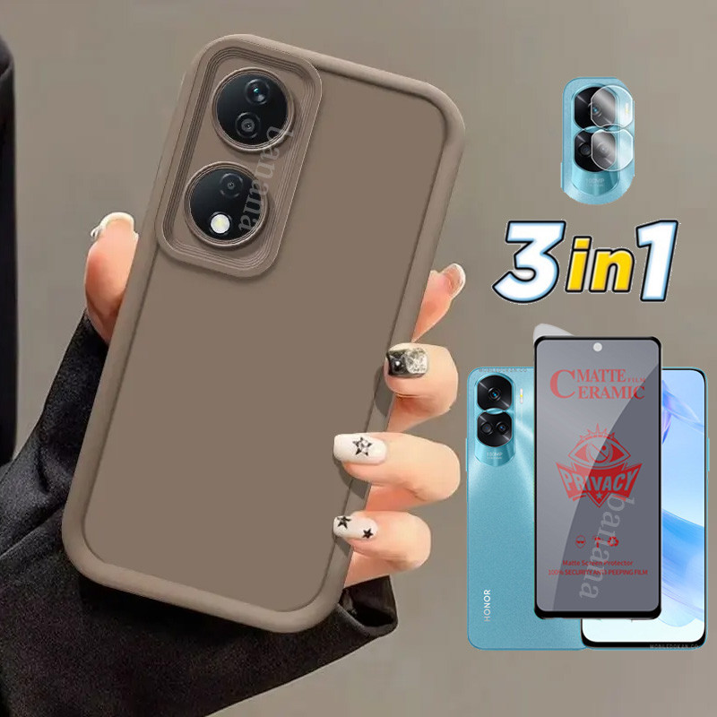 Ốp điện thoại chống sốc trọn gói 3in1 Honor 90 Lite cho Honor 200 Lite Honor X6B X7B X8B X8C X7C Kính cường lực gốm + Phim ống kính 24194440499