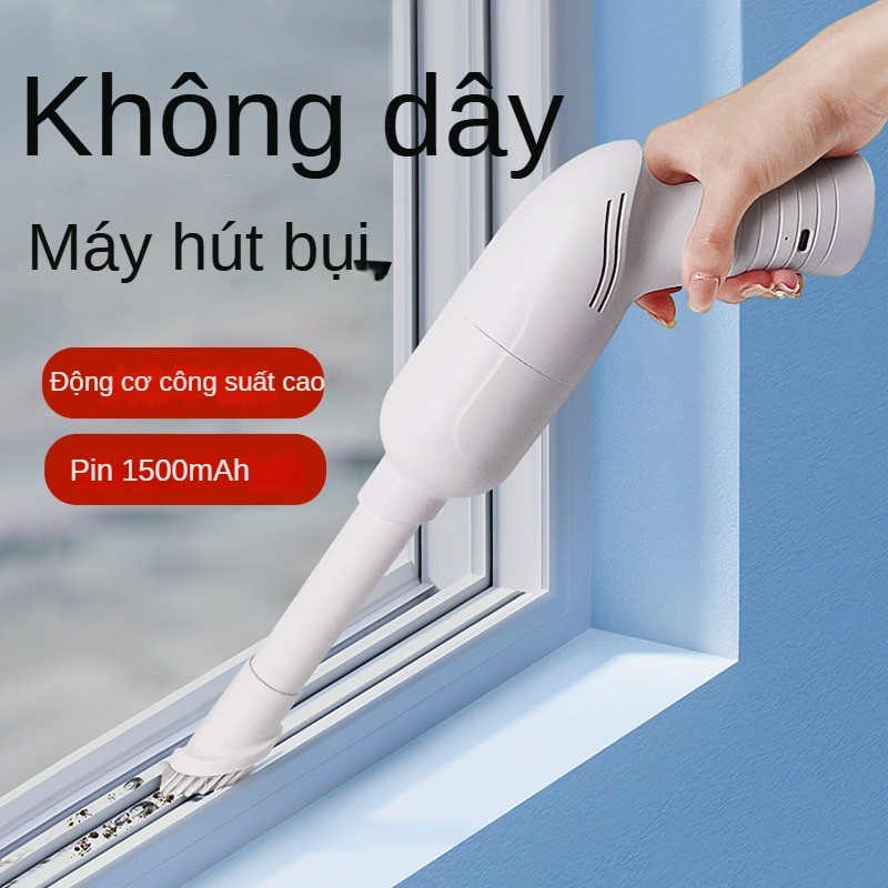 Phong Cách Mới Xe Máy Hút Bụi Nhà Kép Không Dây Nhỏ Di Động Cầm Tay Bass Sạc